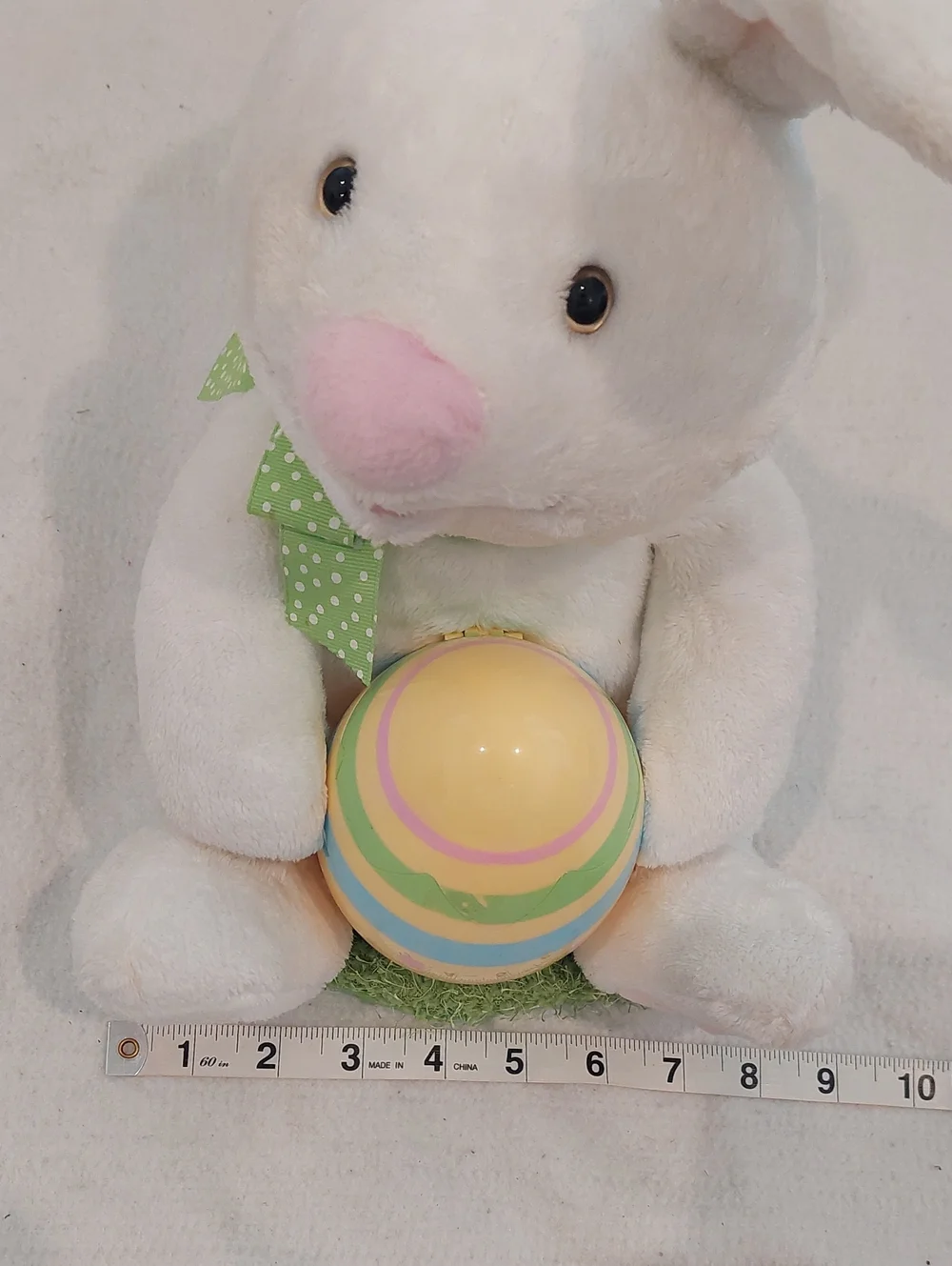 HALLMARK Animated Plush Rockin Rabbit with Chick-in-Egg